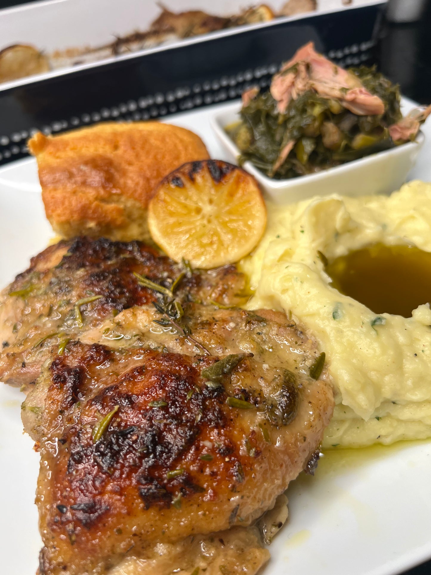 Lemon & herb crusted chicken