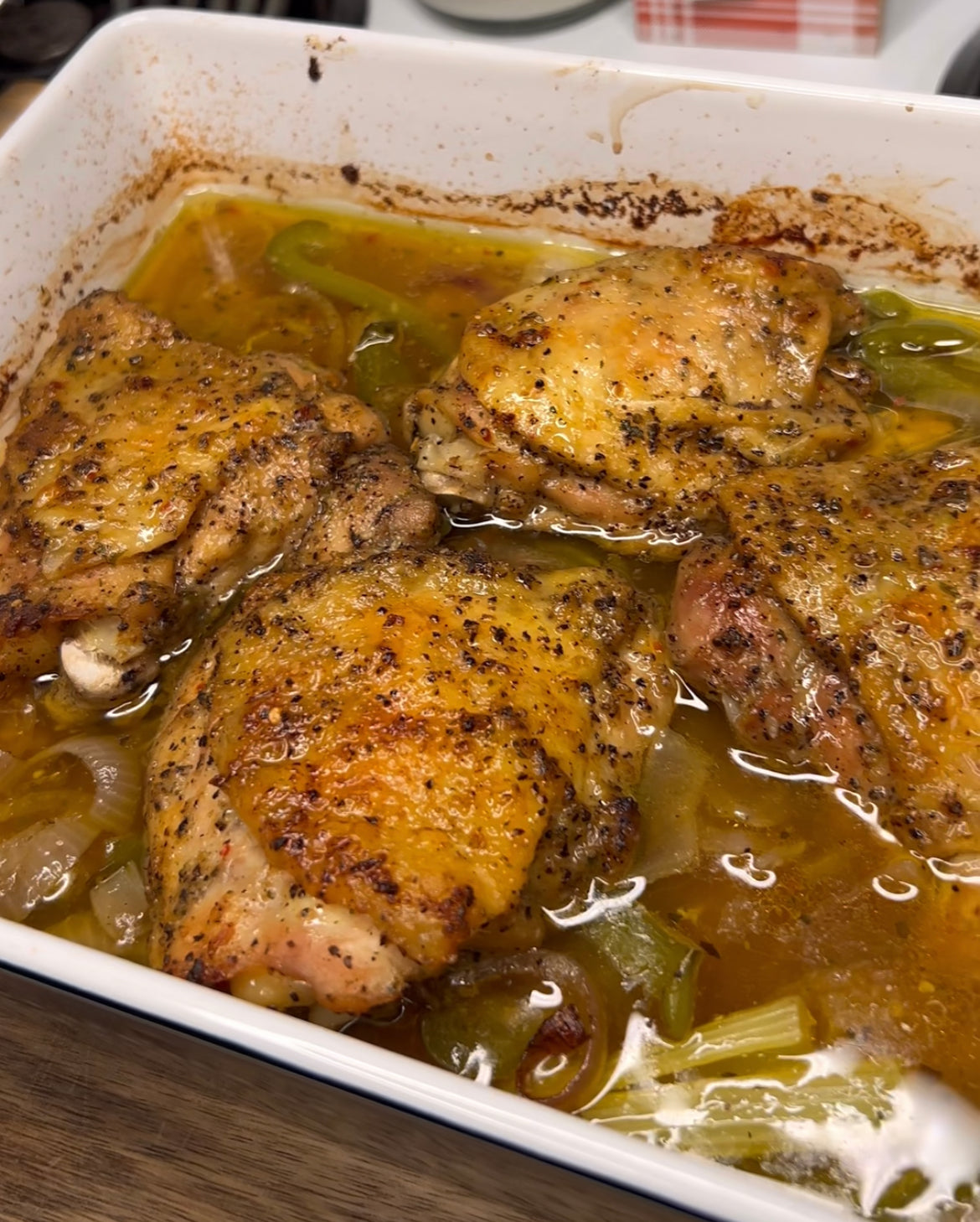 Baked chicken