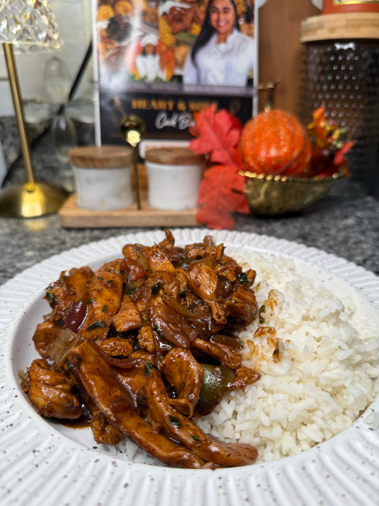 Peppered chicken