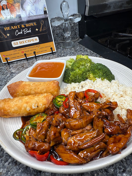 Bourbon chicken